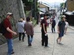 Temple-time is over - time to head towards Osaka.