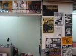 Reducer poster at Time Bomb Records