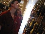 Hugh & Peter check out the Gibsons