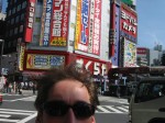 Richard in Shinjuku. (Black eye not pictured.)