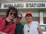 Peter, Steve & Tom at the station.